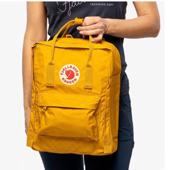 NWT 🎀Yellow Backpack Designer Kanken inspiration🎀 - Picture 4 of 6